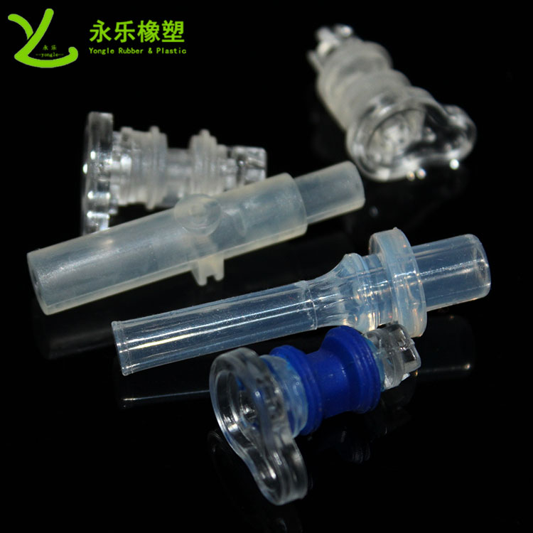 模壓醫用塑膠包膠件，醫用硅膠配件，防水硅膠配件