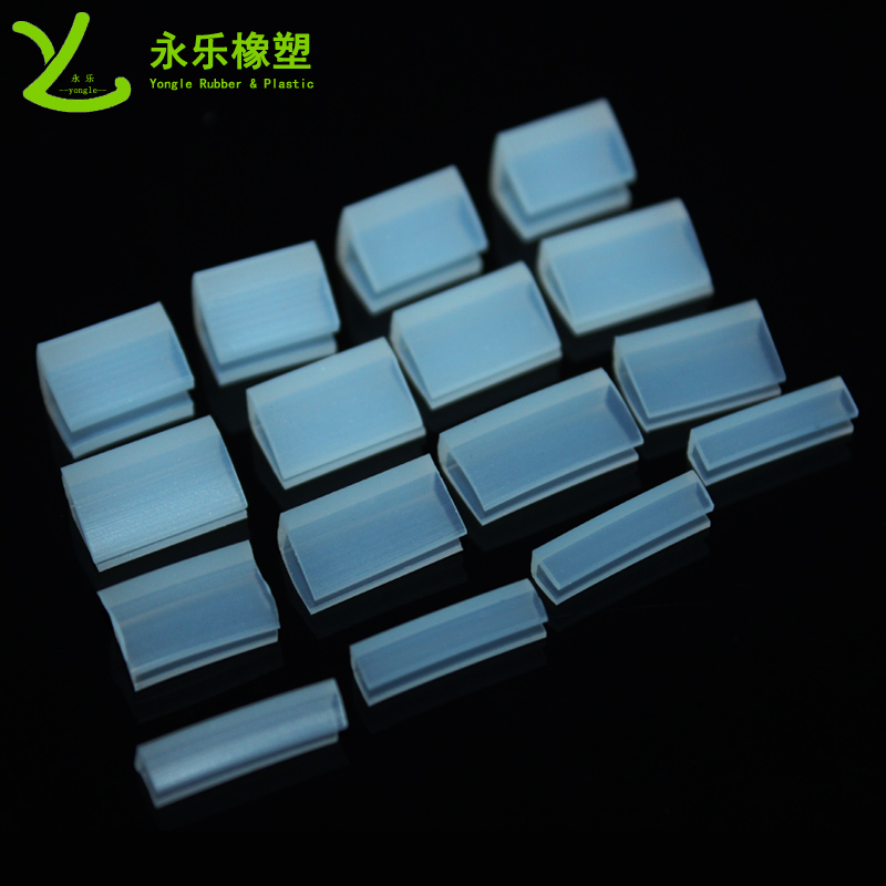 路燈硅膠U形密封條，燈具U形硅膠包邊條，U形燈具防水密封條
