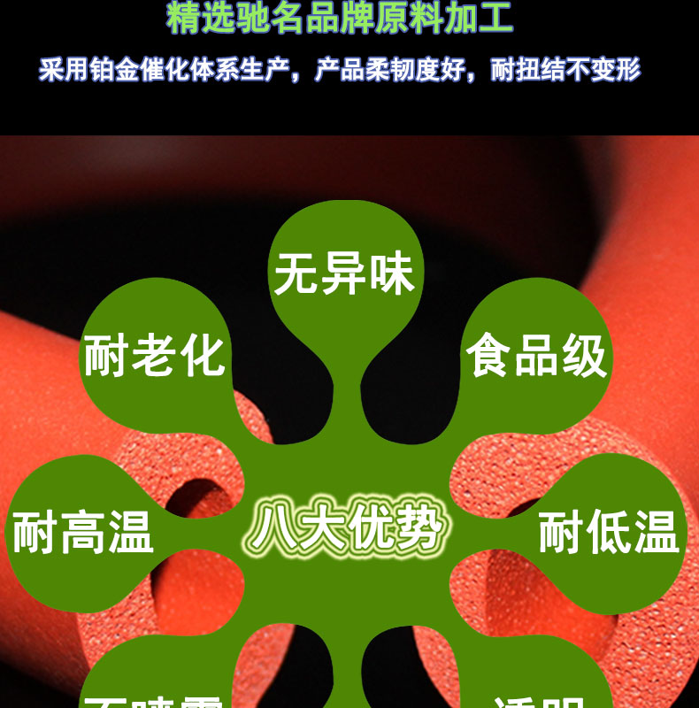 發泡硅膠管價格