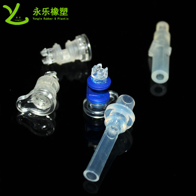 模壓醫用塑膠包膠件，醫用硅膠配件，防水硅膠配件